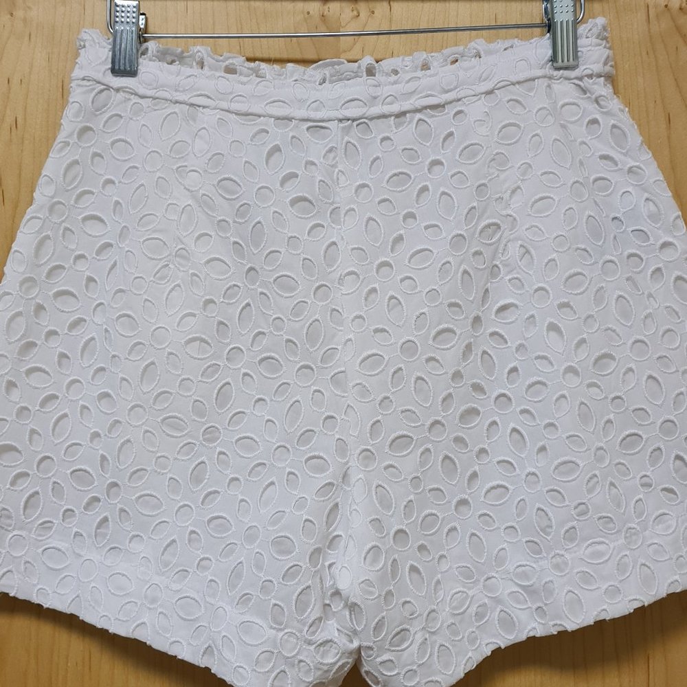 J.Crew NWT Embroidered Eyelet Shorts size 6 - Picture 7 of 9
